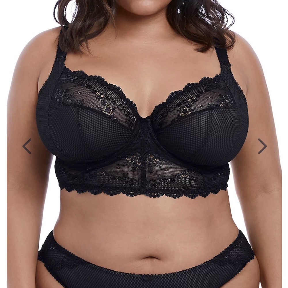 Elomi Charley Underwire Plunge Longline Bra US40G